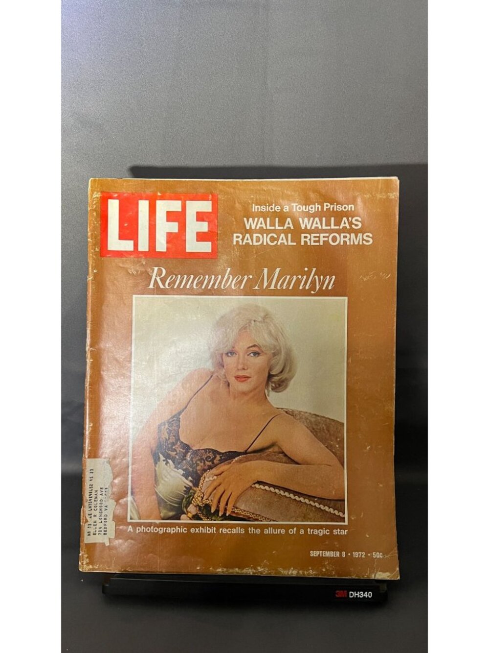 Life Magazine Remember Marilyn Cover Issue September 8 1972